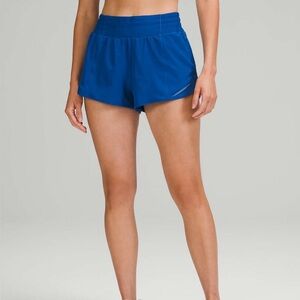 Lululemon Hotty Hot High-Rise Short 2.5” Symphony Blue